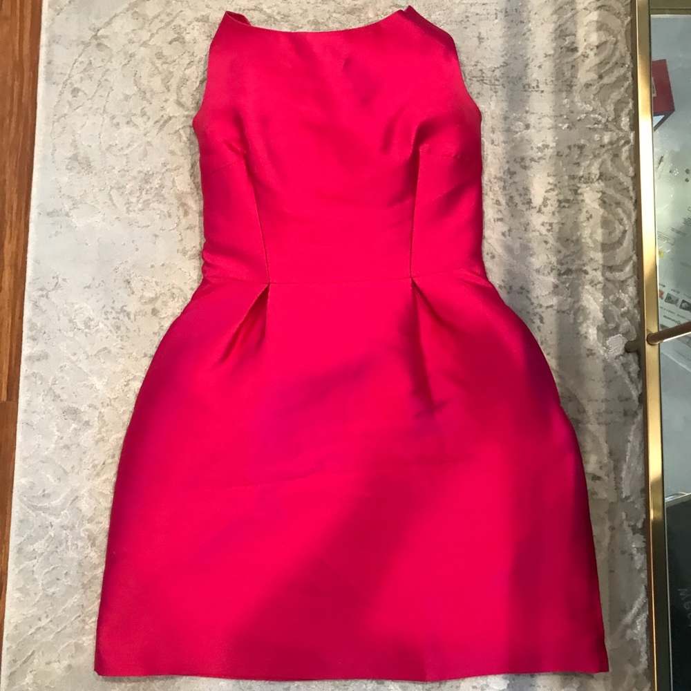Kate Spade Pink Dress Black Open Back  Size 6